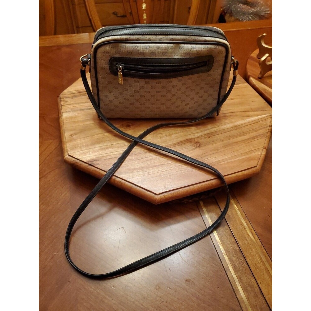 Vintage Gucci Ophidia Web GG Supreme Navy Canvas Crossbody Bag - Picture 6 of 16